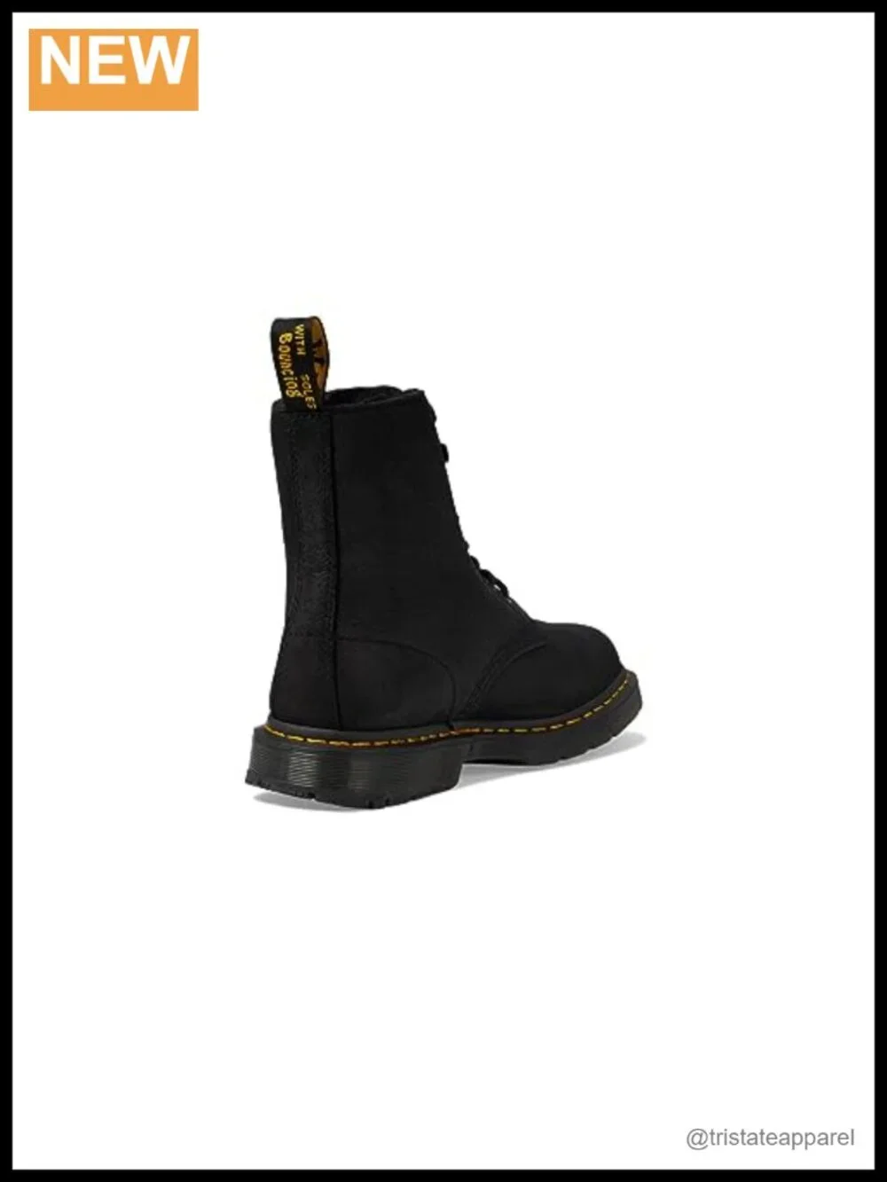 Women's Water-Resistant Leather Snow Boots with Fleece Lining and Wintergrip